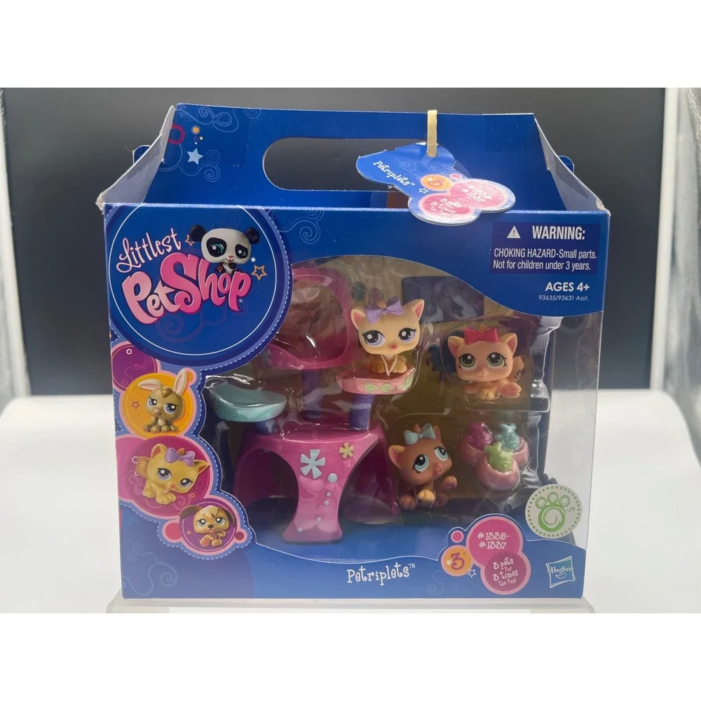 Littlest Pet Shop Hasbro 2009 Petriplets #1335-1337